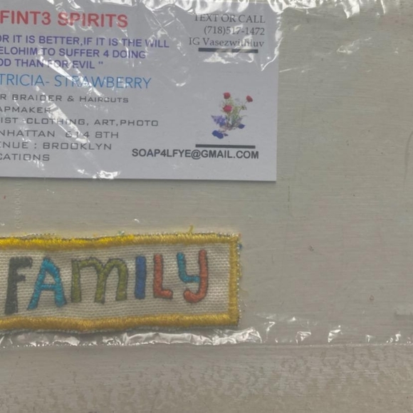 Handmade patch Family - Picture 4 of 7